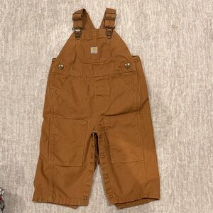 Carhartt Kids Overalls in Classic Brown